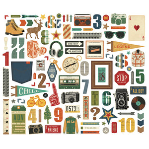 Simple Stories Rustic Legend Bits & Pieces