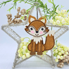 Felt Forest Fox Etched Dies by Nichol Spohr
