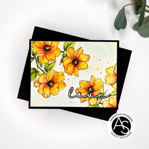Alex Syberia Designs - Floral Trio Press Plate