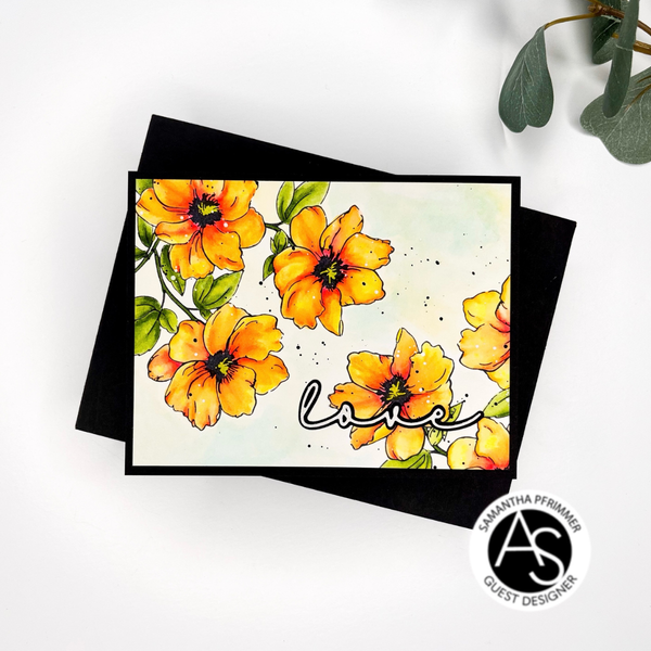 Alex Syberia Designs - Floral Trio Press Plate