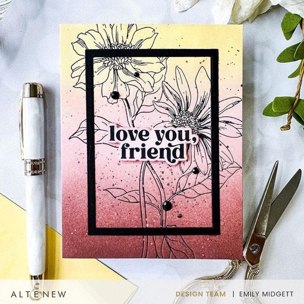 Altenew - Classical Sentiments Press Plate
