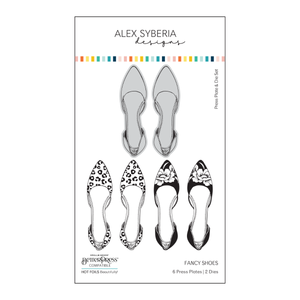 Alex Syberia Designs - Fancy Shoes Press Plate & Die Set