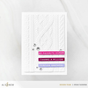 Altenew - One-Go: Solid Sentiment Strips 3 Press Plate (Gratitude Edition)