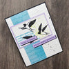 Collaged Birds BetterPress Plates & Die Set by Dina Wakley