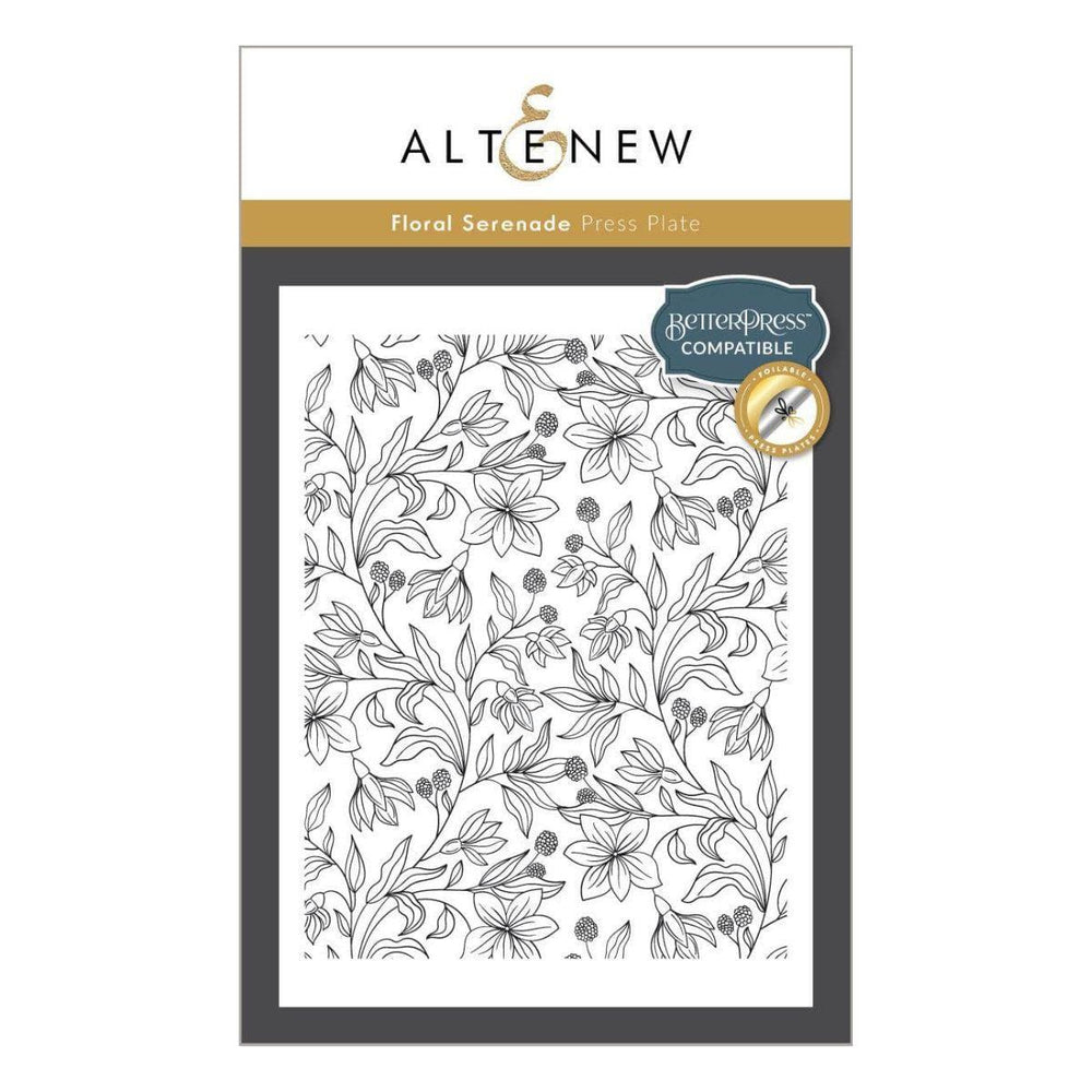 Altenew - Floral Serenade Press Plate