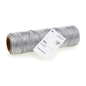 Vivant - Finn Silver Metallic Cord -109.36 yards