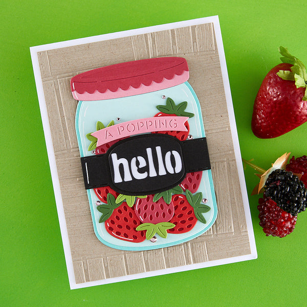 Market Crates- 3D Embossing Folder of the Month