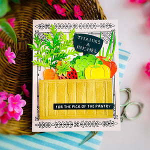 Market Crates- 3D Embossing Folder of the Month