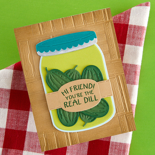 Market Crates- 3D Embossing Folder of the Month