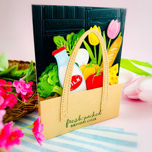 Market Crates- 3D Embossing Folder of the Month