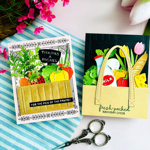 Market Crates- 3D Embossing Folder of the Month