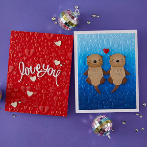 Unlock My Heart - 3D Embossing Folder of the Month