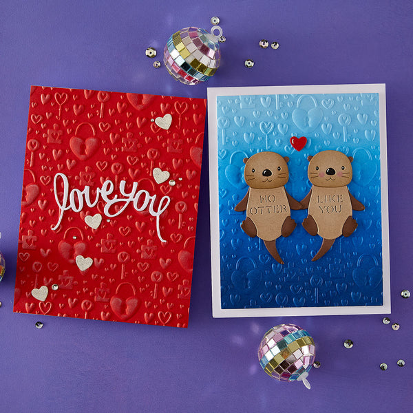 Unlock My Heart - 3D Embossing Folder of the Month