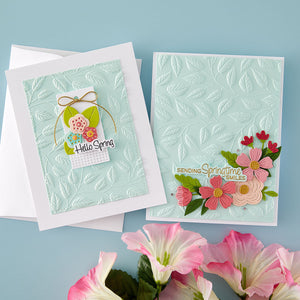 Shady Leaves - 3D Embossing Folder of the Month