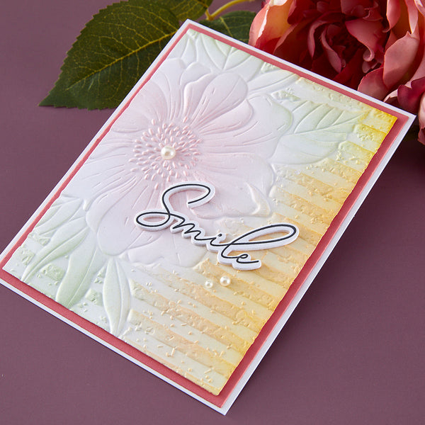 Cottage Wall- 3D Embossing Folder of the Month