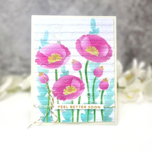 Cottage Wall- 3D Embossing Folder of the Month