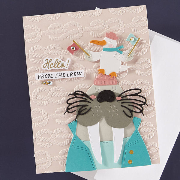 Nautical Knots - 3D Embossing Folder of the Month