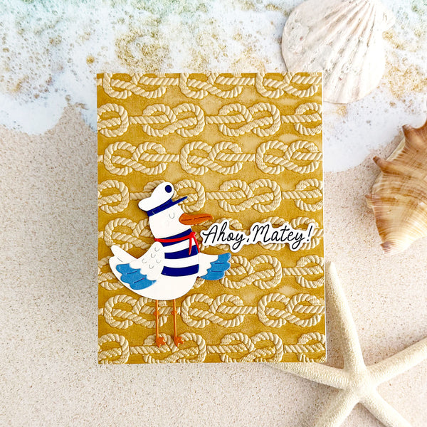 Nautical Knots - 3D Embossing Folder of the Month