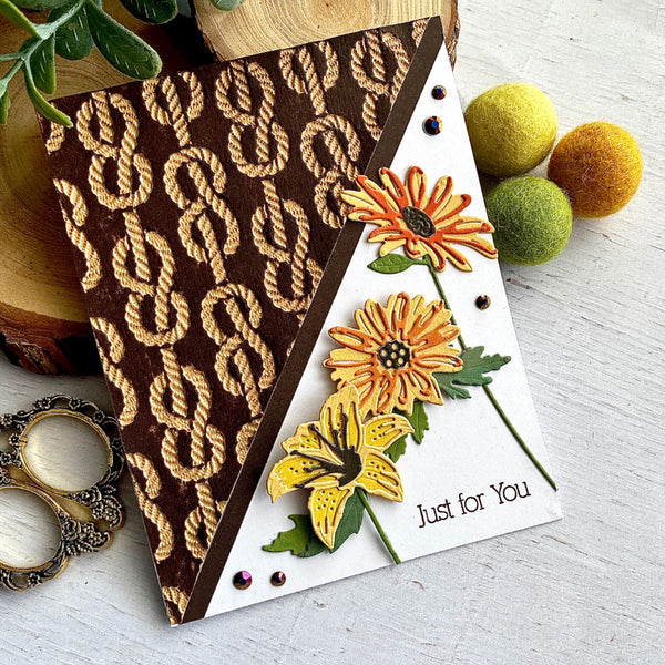 Nautical Knots - 3D Embossing Folder of the Month