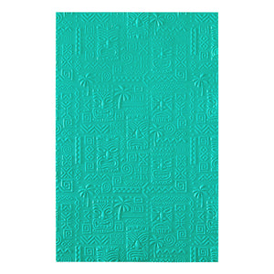 Island Style 3D Embossing Folder of the Month - embossing folder