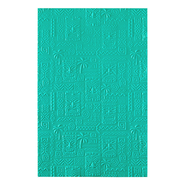 Island Style 3D Embossing Folder of the Month - embossing folder