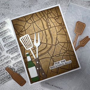 Urban Grid - 3D Embossing Folder of the Month
