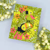 Scattered Tropics - 3D Embossing Folder of the Month