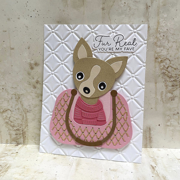 Petite Tuft - 3D Embossing Folder of the Month