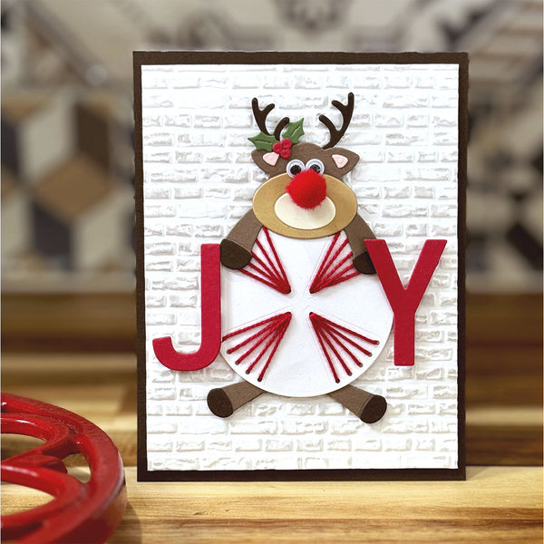 Brick by Brick - 3D Embossing Folder of the Month