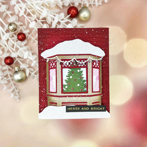 Brick by Brick - 3D Embossing Folder of the Month