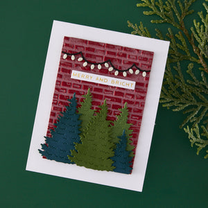Brick by Brick - 3D Embossing Folder of the Month