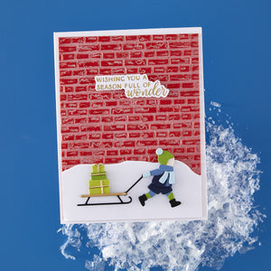 Brick by Brick - 3D Embossing Folder of the Month