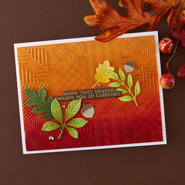 Patchwork - 3D Embossing Folder of the Month