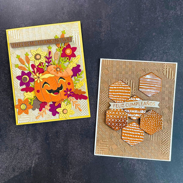 Patchwork - 3D Embossing Folder of the Month