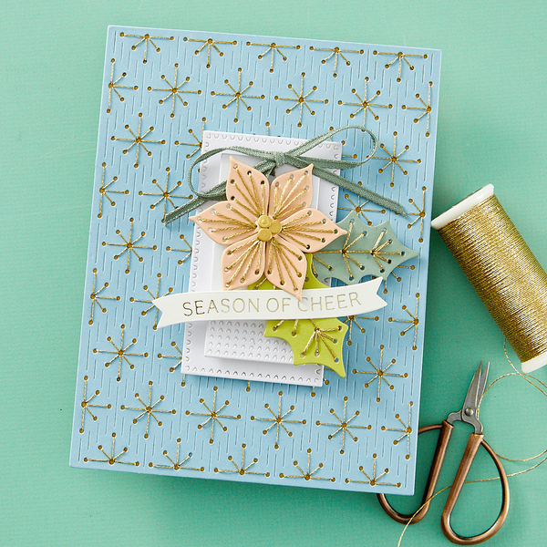 Stitched Starfilled Background Etched Dies from the Stitched Bright Collection