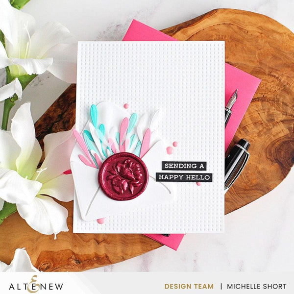 Altenew - Essential Textures: Delightfully Dotty Press Plate