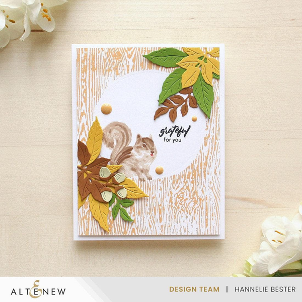 Altenew - Essential Textures: Fine Woodgrain Press Plate