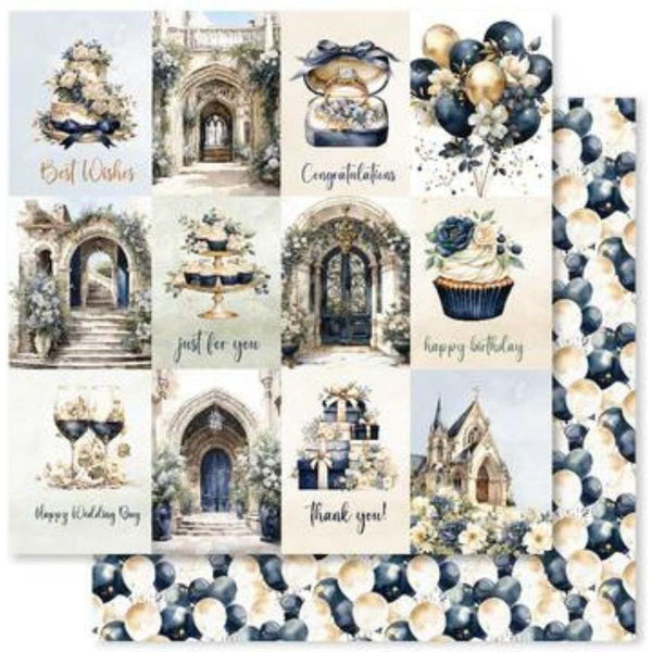 Paper Rose - Wedding Blooms 12x12 Paper Collection