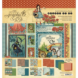 Graphic 45 Wonder of Oz 8" x 8" Collection Pack