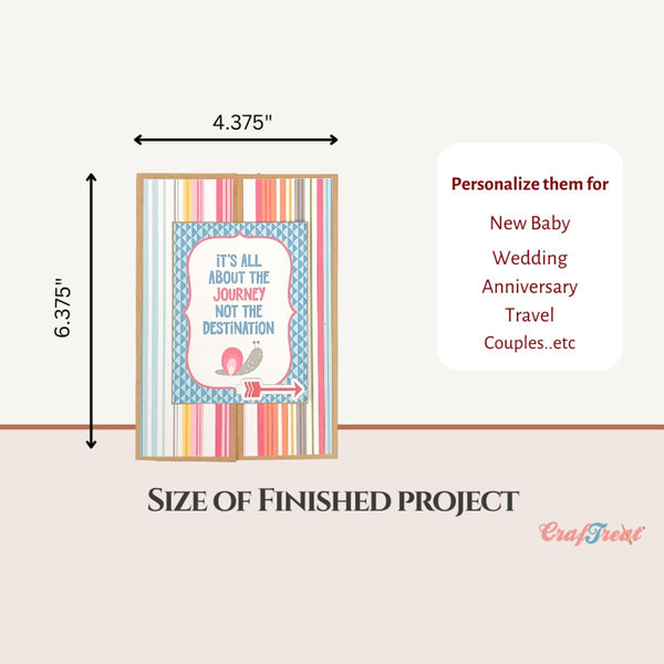 Quick Folio - Accordion - Black, Kraft and White (3 PK)
