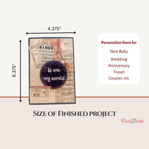 Quick Folio - Envelope Pocket - Black, Kraft and White (3 PK)