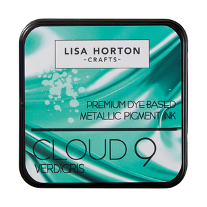 Lisa Horton Crafts Cloud 9 Metallic Ink Pad - Verdigris