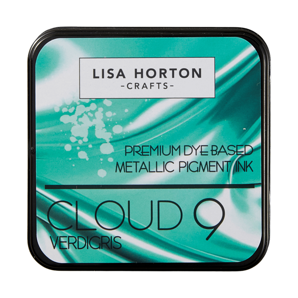 Lisa Horton Crafts Cloud 9 Metallic Ink Pad - Verdigris