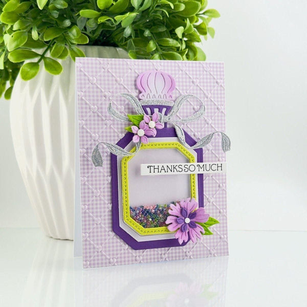 Cross My Heart 3D Embossing Folder