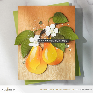 Altenew - Essential Textures: Fine Woodgrain Press Plate