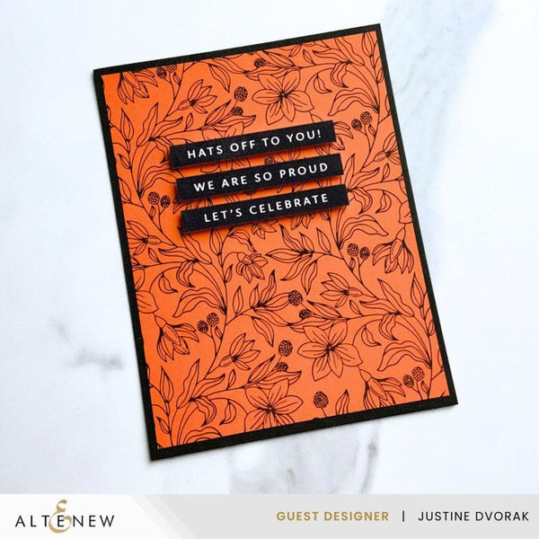 Altenew - Floral Serenade Press Plate
