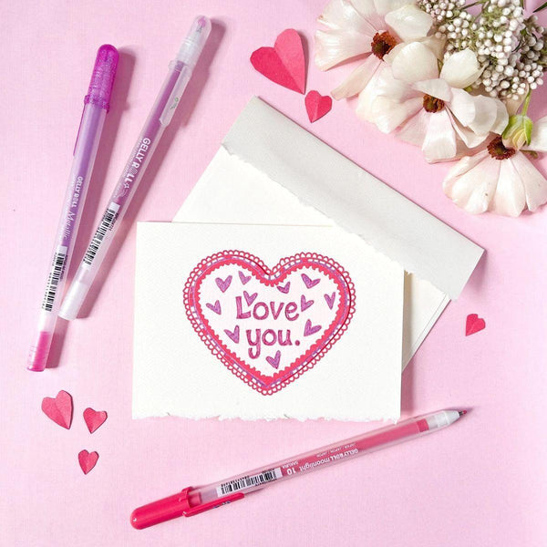 Sakura Gelly Roll Moods - Love (Pink Metallic, Red Moonlight, Rose Stardust)