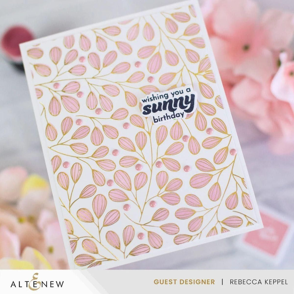 Altenew - Sunshine Greetings Press Plate