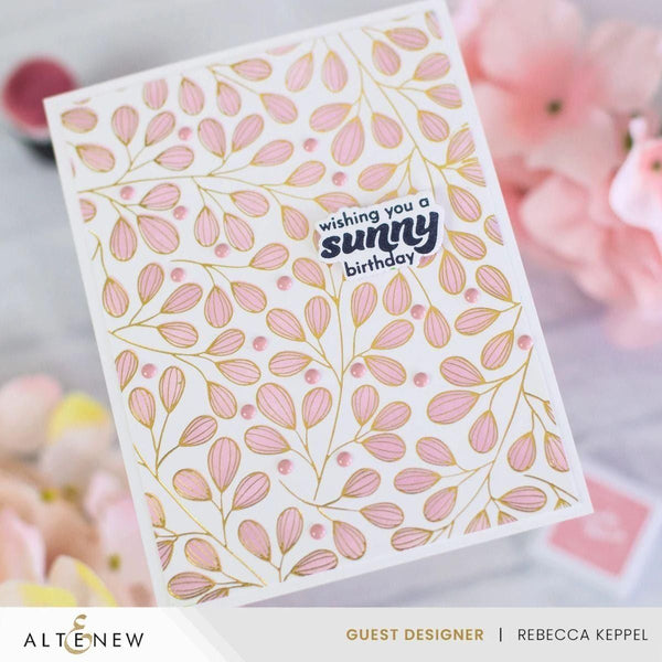 Altenew - Sunshine Greetings Press Plate