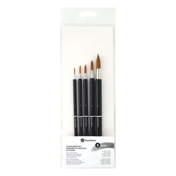 Yasutomo Fusion Brush Set 5 piece